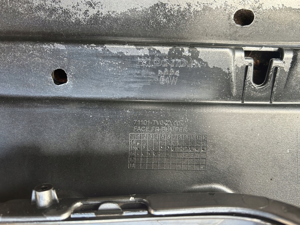 фото №13, Передній бампер решітка радіатора honda civic 9 ix lift 15-17