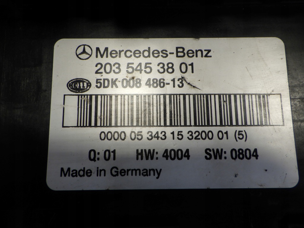 фото №6, Модуль sam mercedes w203 2035453801