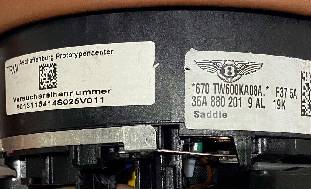 фото №6, Bentley bentayga contin подушка безпеки 36a880201 saddle