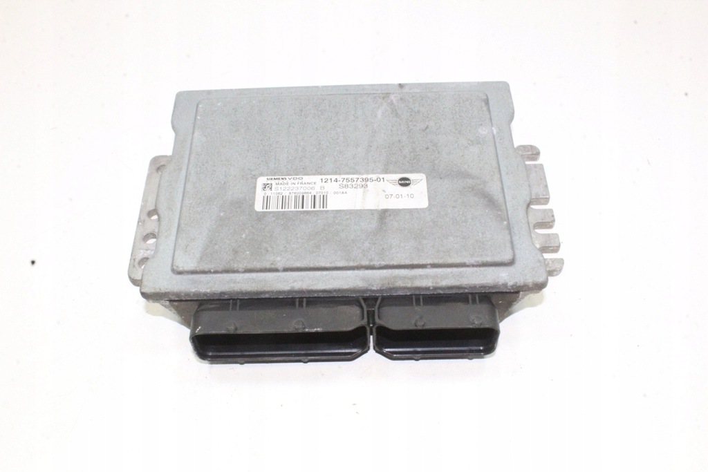 фото №1, Бортовой компьютер двигателя mini cooper r50, r53 7557395 1.4l бензиновый 55kw 2006