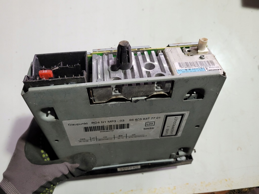 фото №4, Радио радиопроигрыватель citroen 966639377701