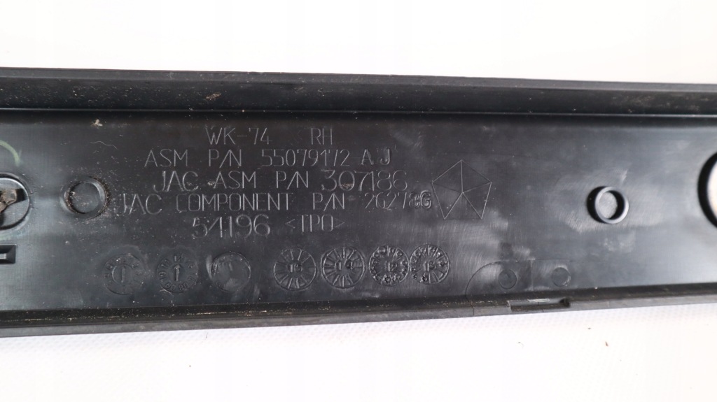 Jeep grand cherokee wk2 рейлинги кровельные 55079172aj, 55079173aj Цена