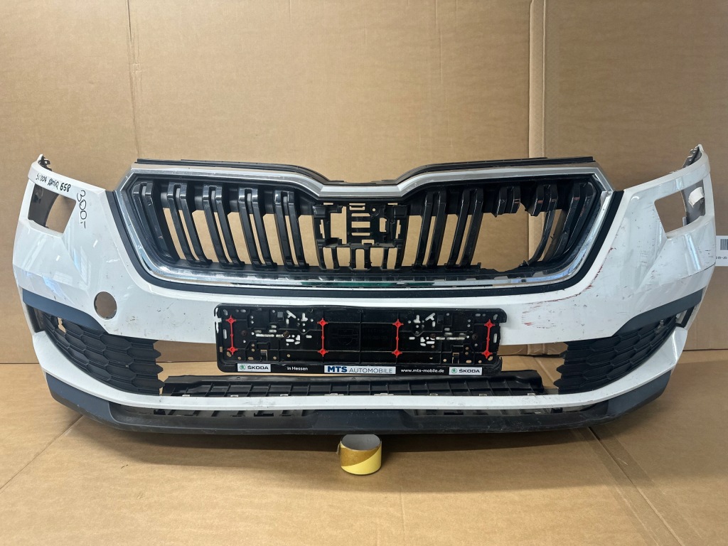 фото №1, Skoda kamiq 658 бампер перед передний