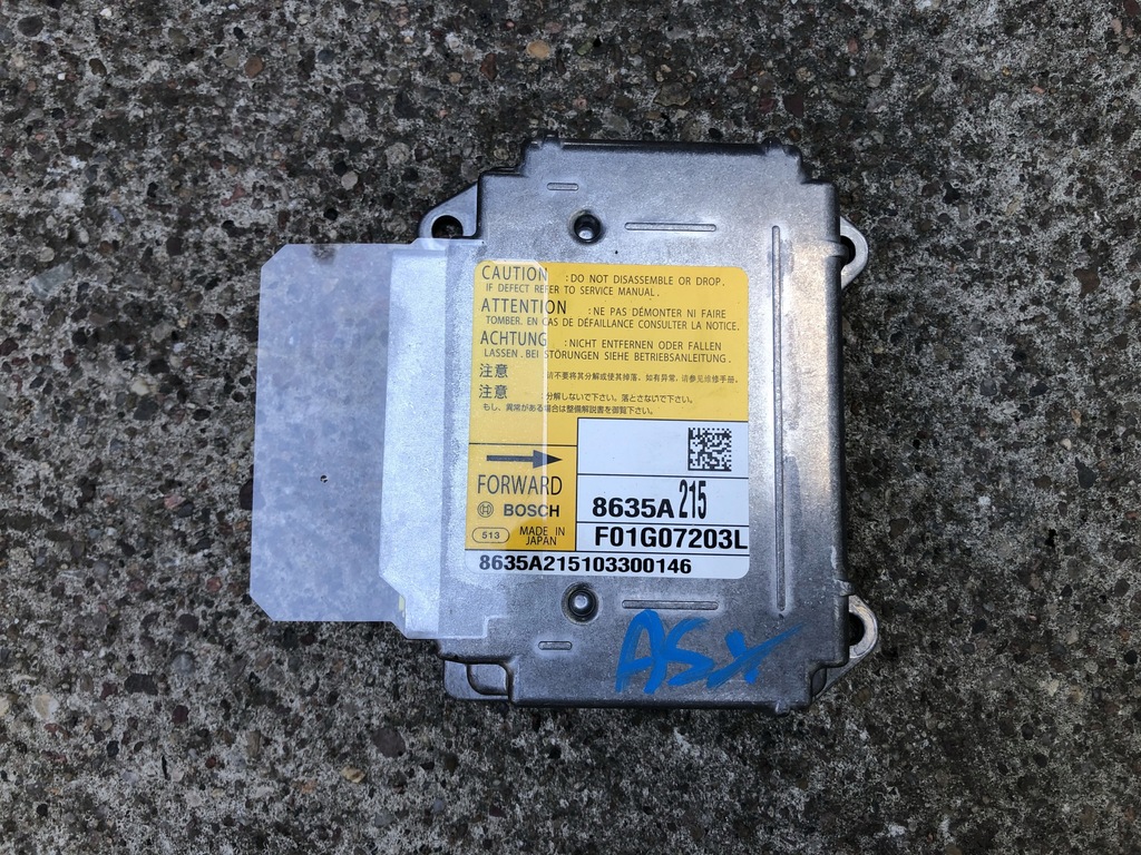 фото №1, Модуль подушка безпеки mitsubishi asx 8635a215