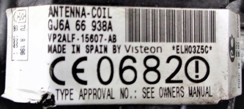 фото №2, Mazda 6 i 02 r замок зажигания ключ