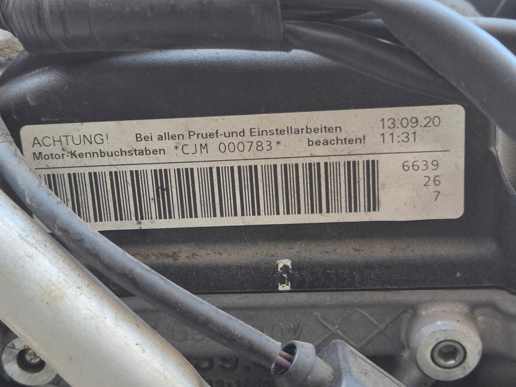 Vw touareg audi q7 двигатель комплектный  cjm состояние bdb 102tkm пробег Недорого