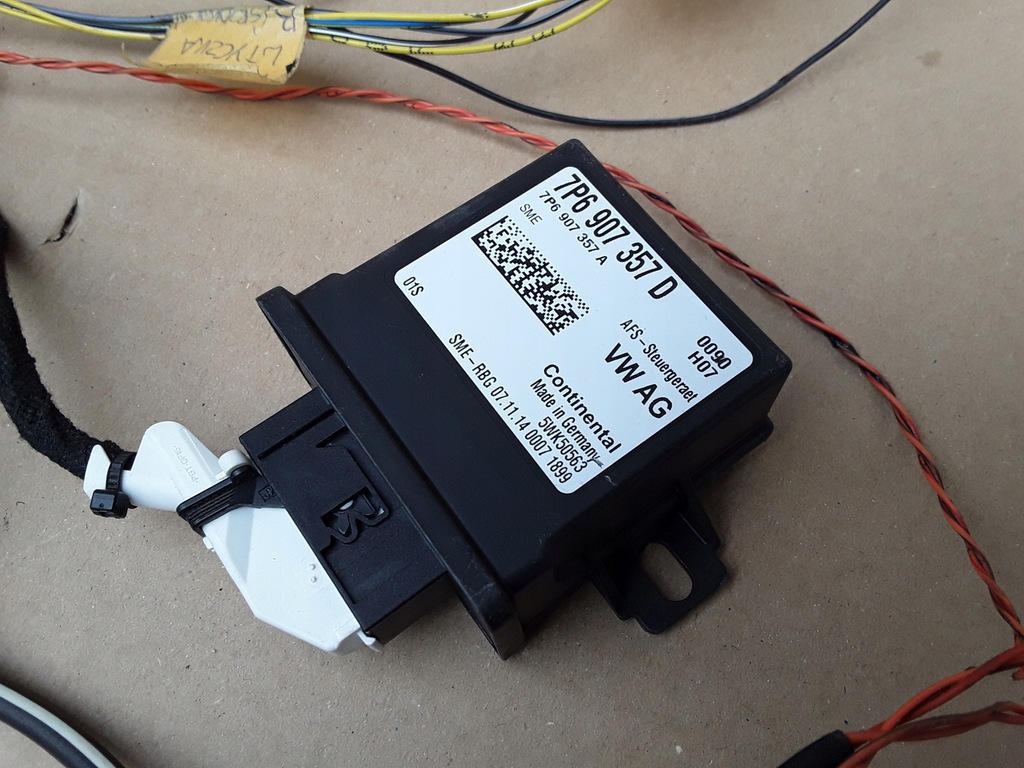 фото №10, Жгут фары ксенон модуль skoda octavia iii scout 7p6907357d 2014