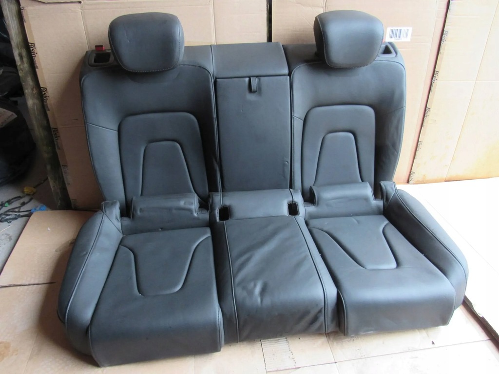 фото №7, Audi a5 8t 8f s-line coupe оббивка сидіння сидіння заднє сидіння обшивки шкіра