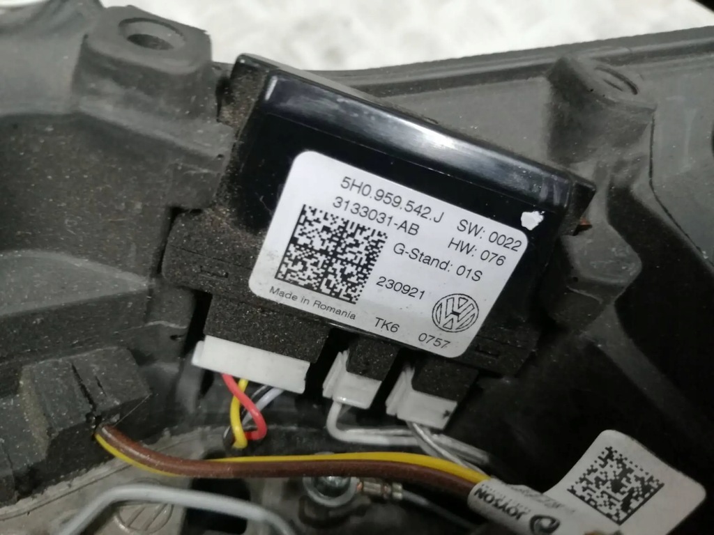 фото №8, Cc воздуховод vw golf viii 5h0959542j