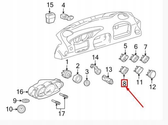 фото №7, Переключатель wskazówek porsche 911 996 997 оригинальный 99661315510a05