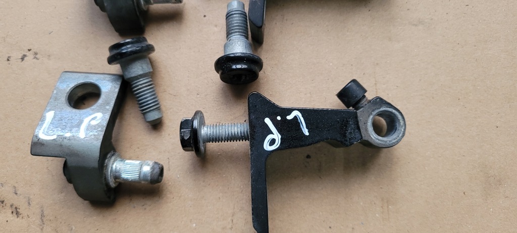 фото №5, A6 c7 4g lift петля петли левый перед передние комплект ly9b