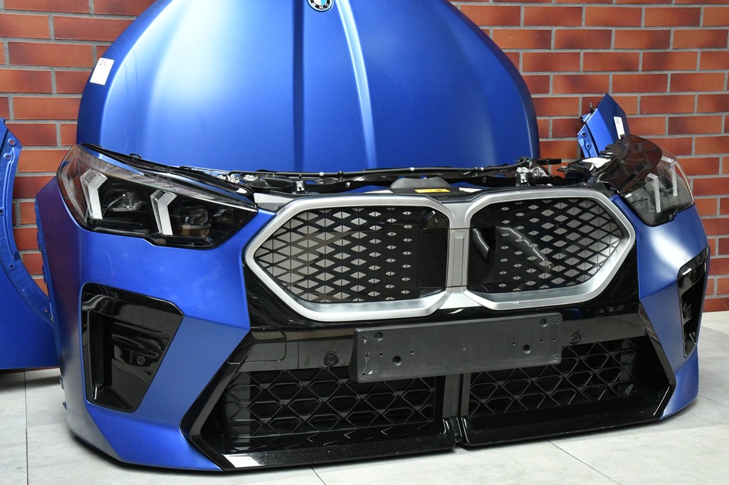 фото №6, Капот бампер лампы led чёрные black усилитель bmw x2 u10 m-pakiet