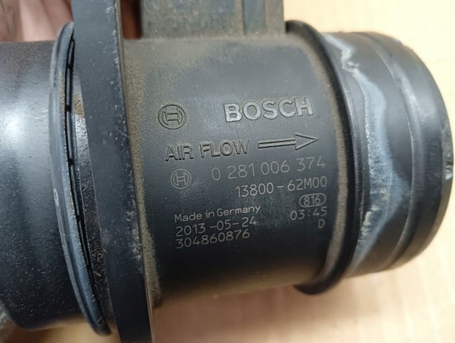 фото №8, Расходомер sx4 s-cross 1.6 ddis 13800-62m00 304860876 0281006374