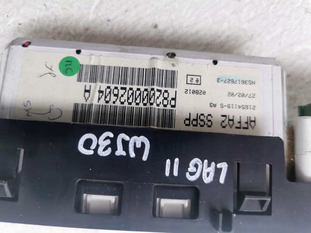 фото №4, Дисплей приборная панель renault laguna ii p8200002604a