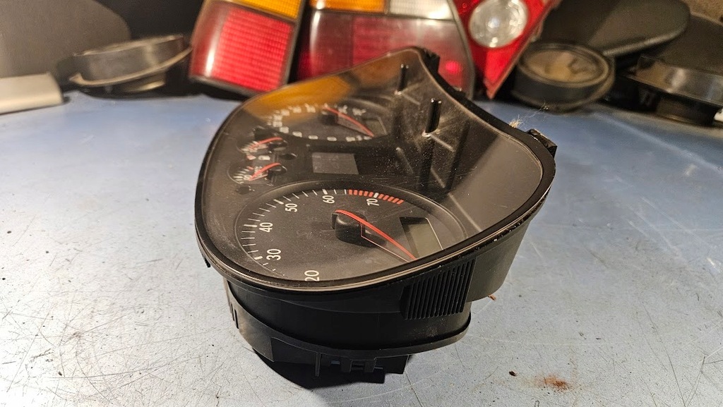 фото №14, Набір стартовий лічильник бортовий комп'ютер петля замок запалювання ключ vw golf iv 2.0b