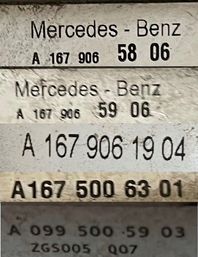 фото №8, Idealny kpl. перед mercedes w167 gle 5.3 amg multibeam 22r