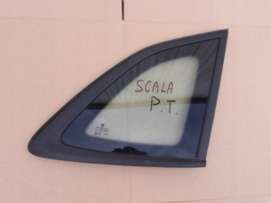фото №1, Skoda scala скло задня права w крила кузовна