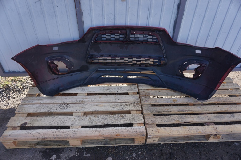 Mitsubishi asx iii lift 2014r бампер передній 6400f649zz p26a решітка радіатора Доставка