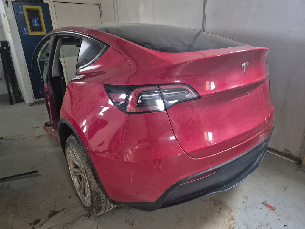 фото №1, Четверть левая задняя задняя порог блок двигателя tesla y