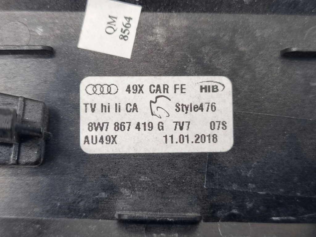 фото №15, Audi s5 f5 2018 комплект рамка панели приборной панели