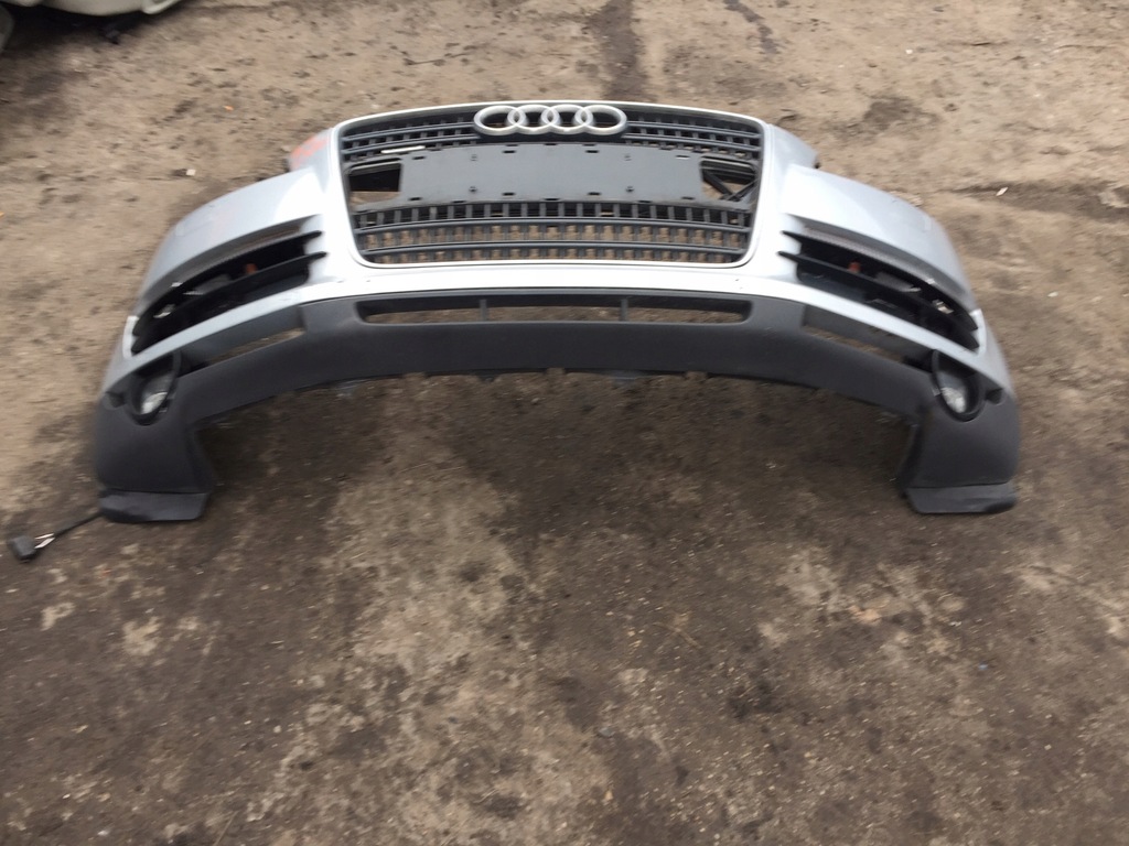 фото №8, Audi q7 4l lx7w бампер передній решітка радіатора решітка радіатора перед