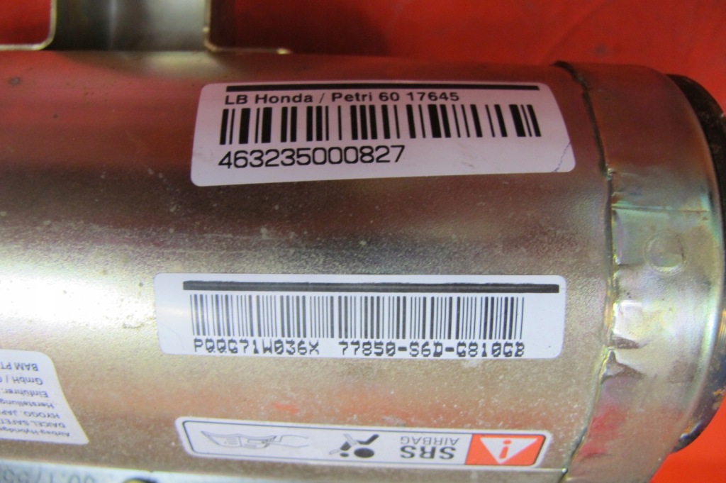 фото №8, Honda civic 7 vii sport ep4 lift 04-06 ремни подушка безопасности подушки безопасности подушка безопасности 3d kpl