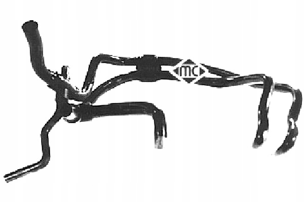 фото №2, Metalcaucho 08425 шланг гибкий радиатора