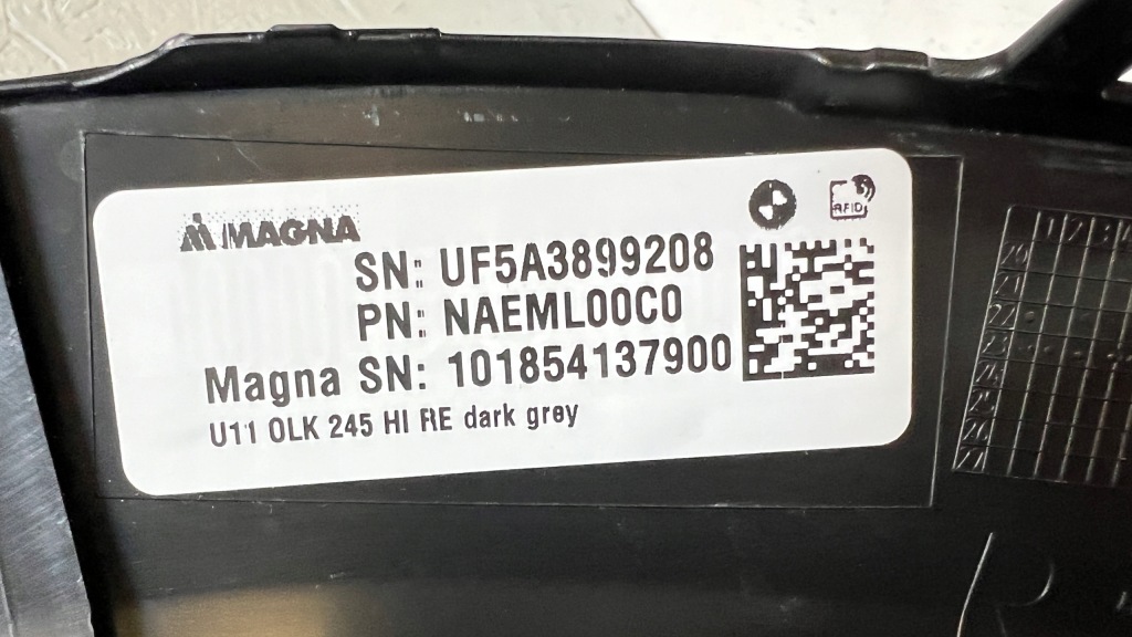 фото №12, Bmw x1 u11 m-pakiet молдинг крыла заднего правая 9881964