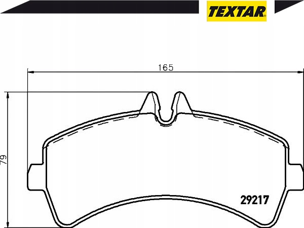 Тормозные колодки тормозные mercedes задний  sprinter 06- textar Доставка