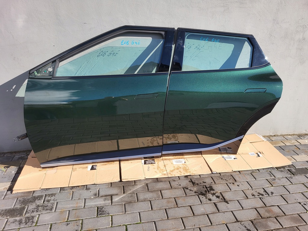 фото №1, Дверь левая перед kia ev6 org. лак g4e состояние bdb