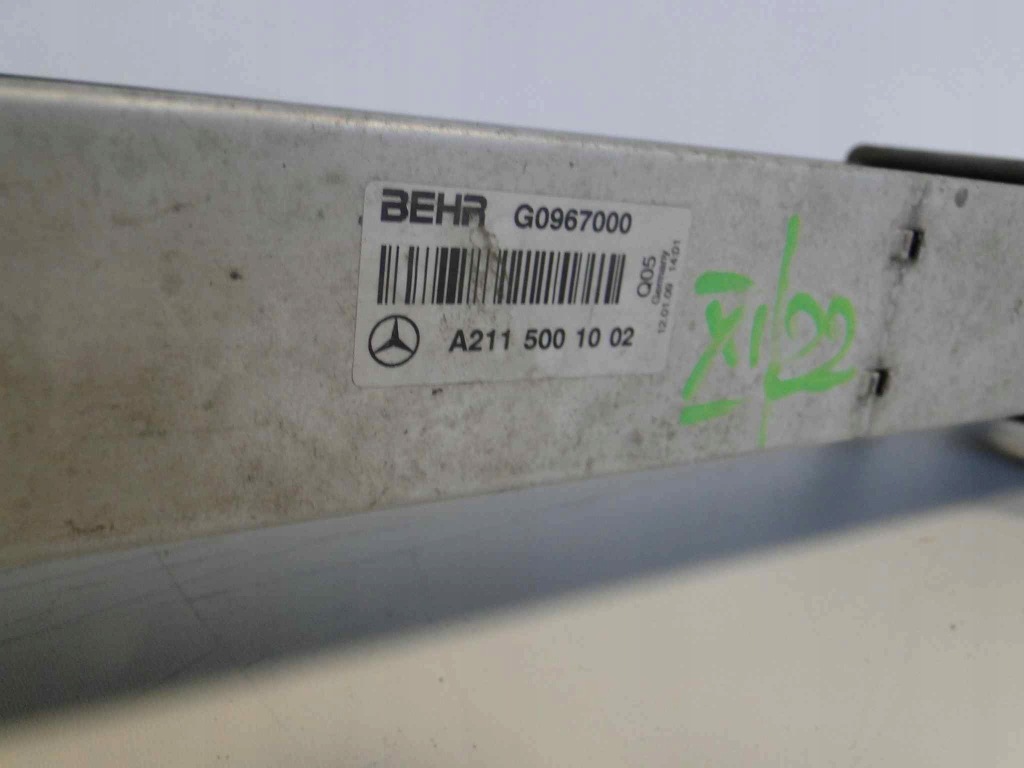 Купить Mercedes e w211 211 радиатор интеркулер om 646