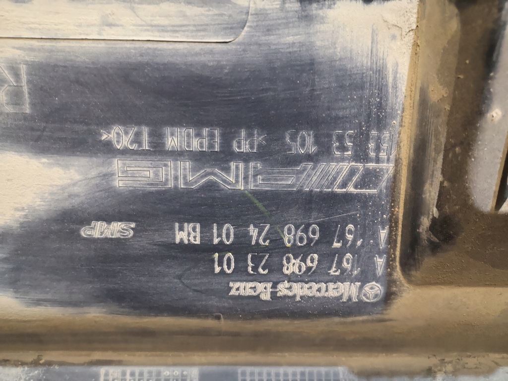 фото №9, Молдинг поріг права mercedes gle w167 amg