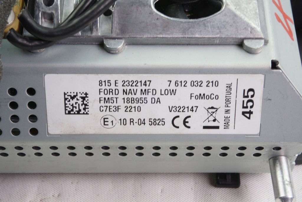 фото №2, Дисплей радио ford ranger 7612032210