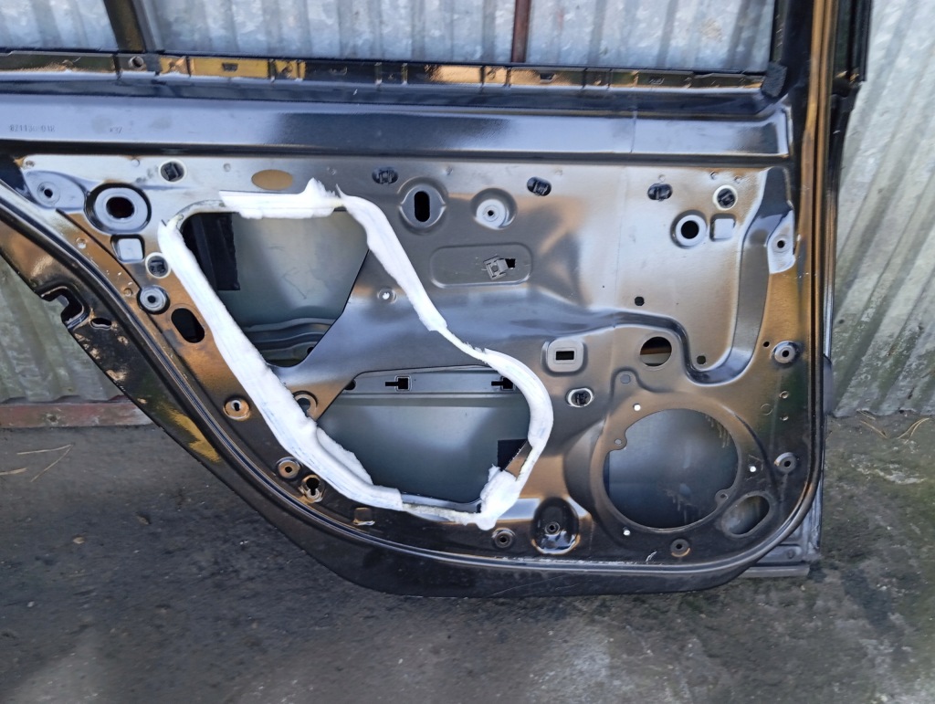 фото №11, Двері ліва задня renault laguna iii nv676 голий