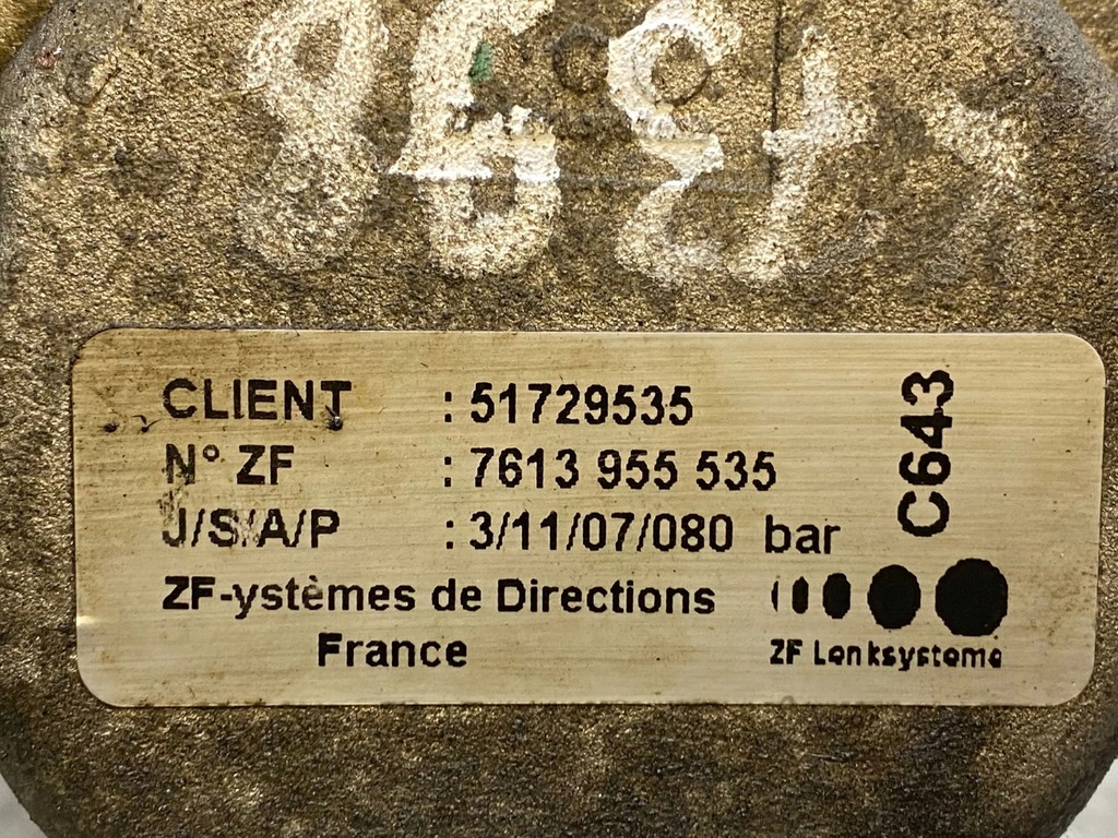 фото №9, Fiat doblo 1300cm3 2007 насос підсилювача вантажний 51729535