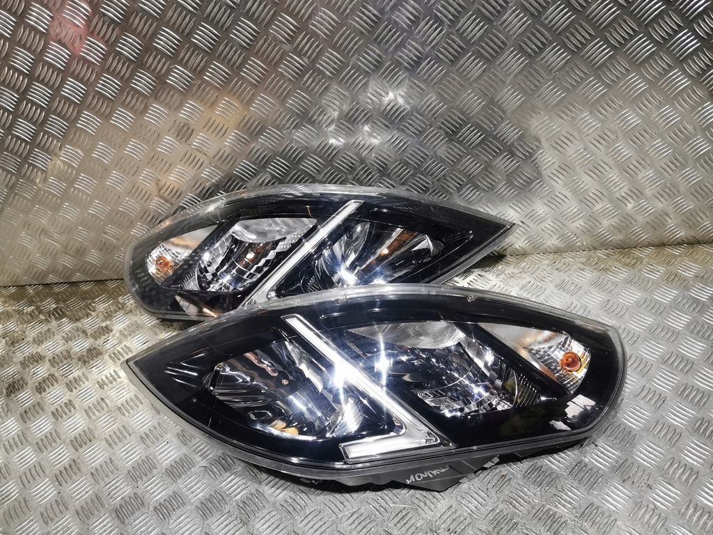 фото №1, Opel movano lift лампа ліва перед звичайна led eu