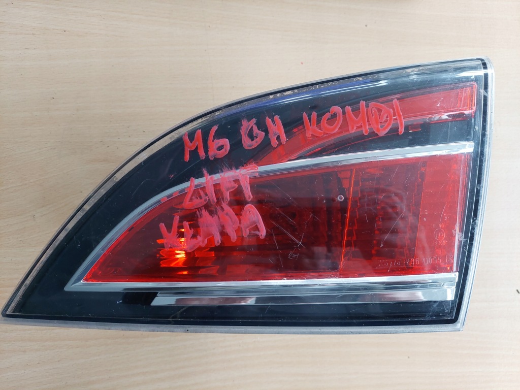 фото №1, Mazda 6 gh kombi лампа правый задняя w крышка lift bydgoszcz