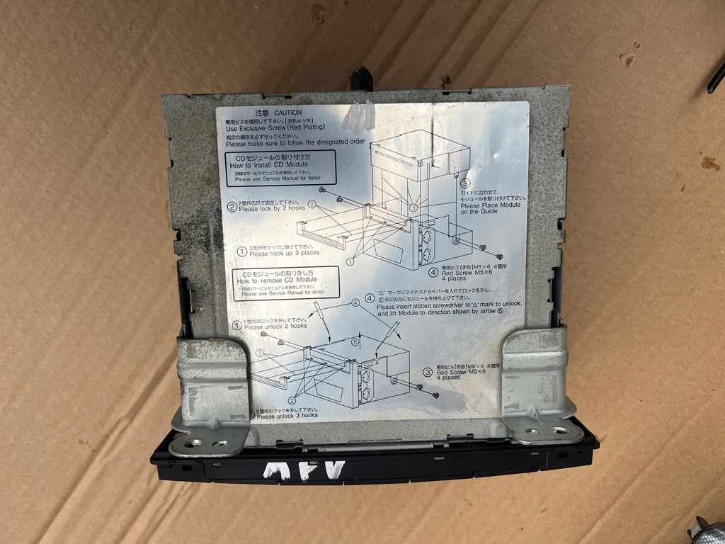 фото №5, Радио cd mazda mpv 2003-2006 14788200