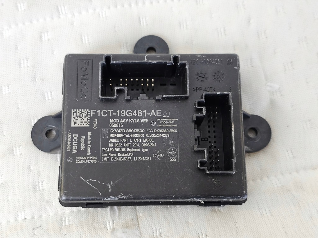 фото №1, Модуль блок керування двері ford cmax c-max mk2 f1ct-19g481-ae
