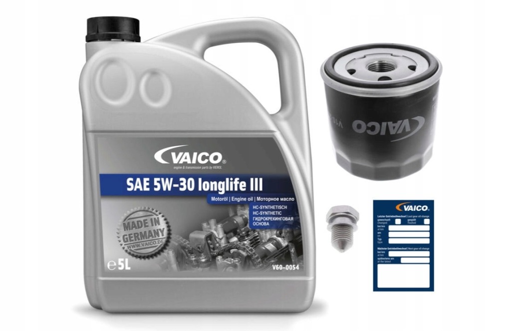 фото №1, Набор масляный 5l + фильтр + крышка vw polo sharan