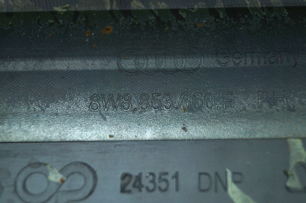 фото №6, Молдинг порог правая audi a5 f5 8w8 lift sportback s-line