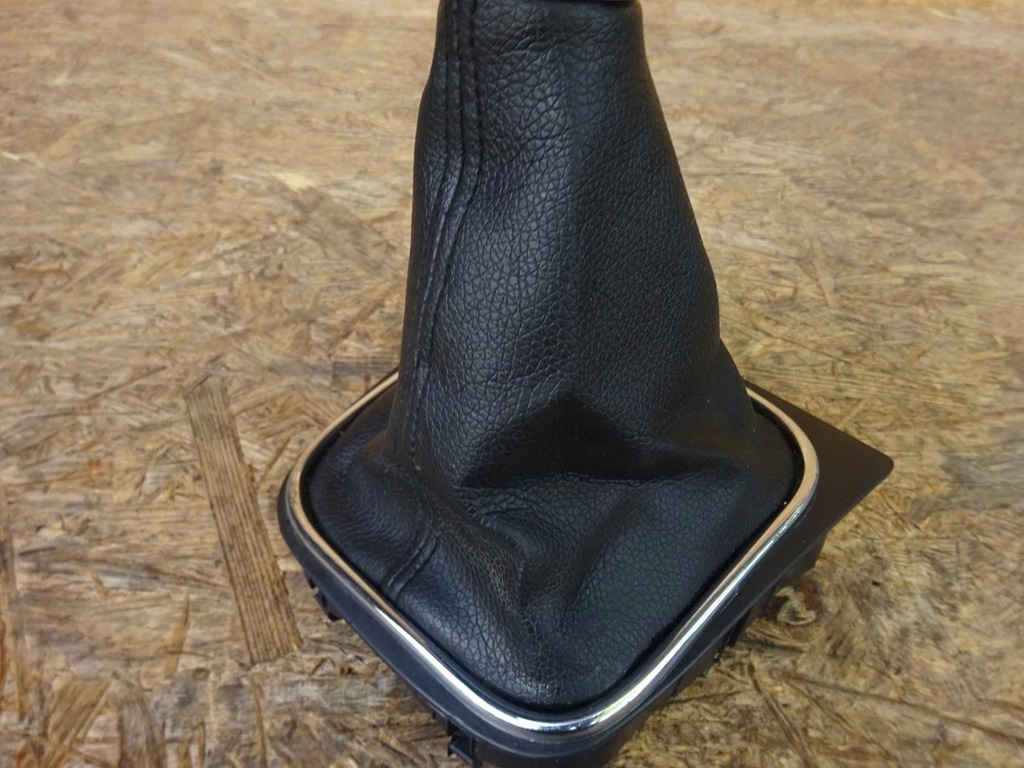 фото №6, Vw scirocco iii lift 14-17 ручка переключения передач чехол рамка комплект