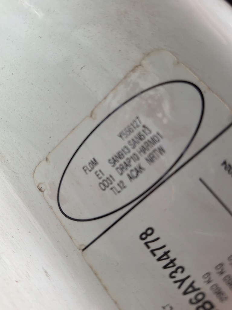 фото №13, Renault trafic 2 ii vivaro i a primastar белый дверь перед правое 2001-2014