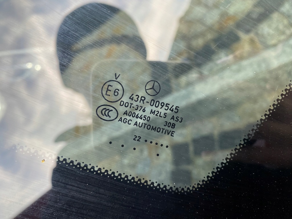 фото №8, Mercedes eqe suv 294 стекло боковая кузовная правая 2946702000 оригинал