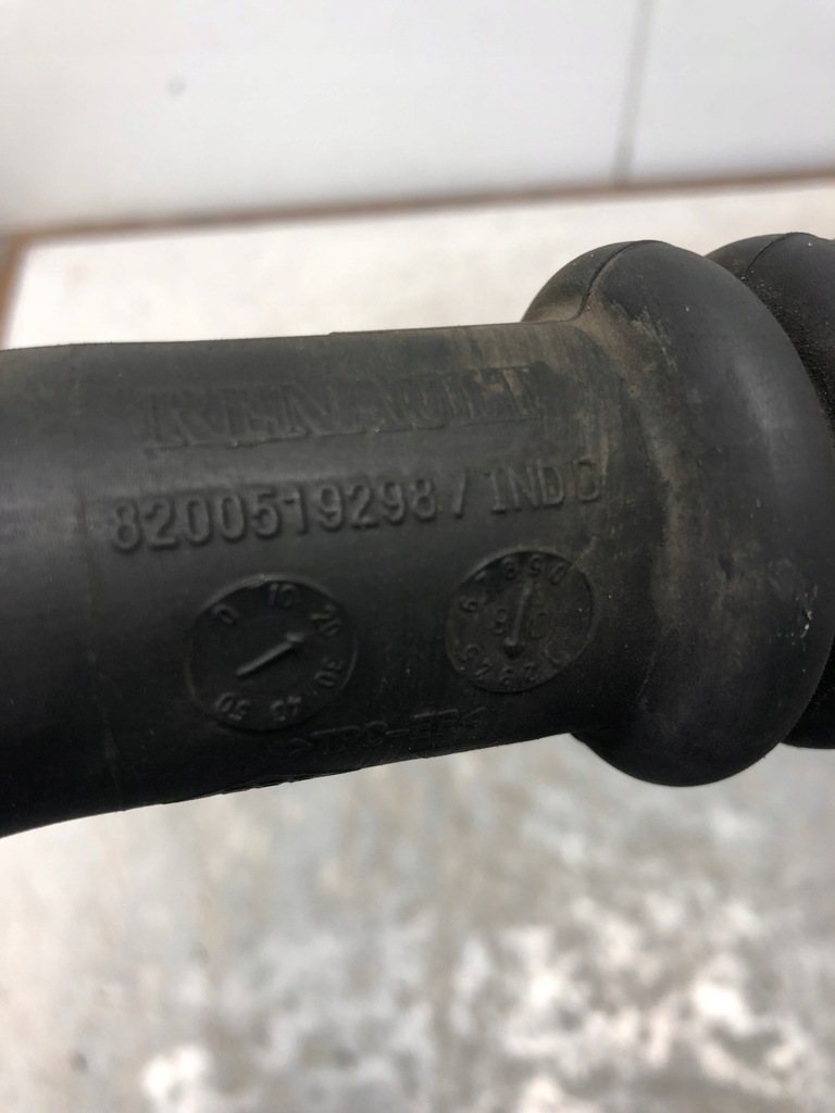 фото №4, Труба шланг интеркулер renault clio iii 8200519298