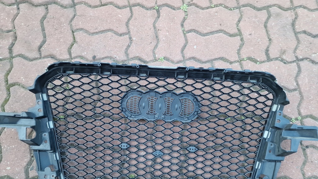 фото №10, Решітка радіатора бампера перед передній audi q5 sq5 8r чорний тюнінг