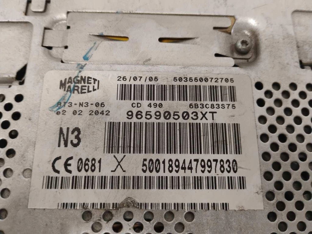 фото №5, Радио citroen c4 picasso 96590503xt