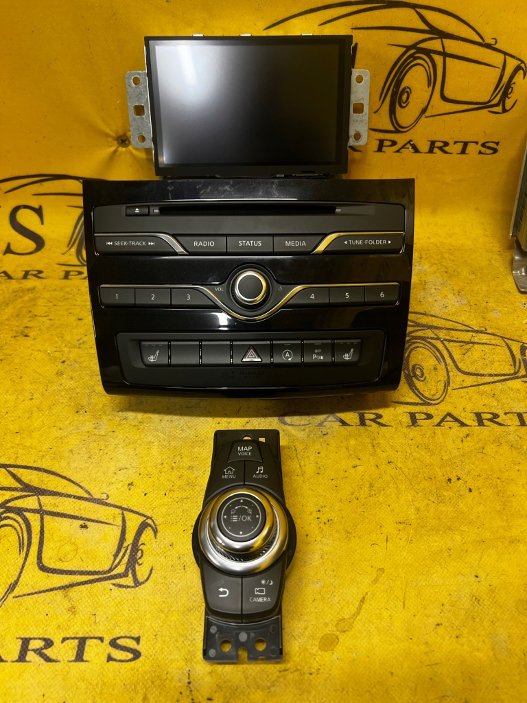 фото №1, Комплект навигация панель управление экран радио unit infiniti q30