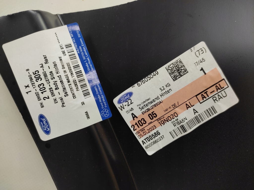 фото №13, Ford galaxy mk4 крыло правый задний задняя 2015-