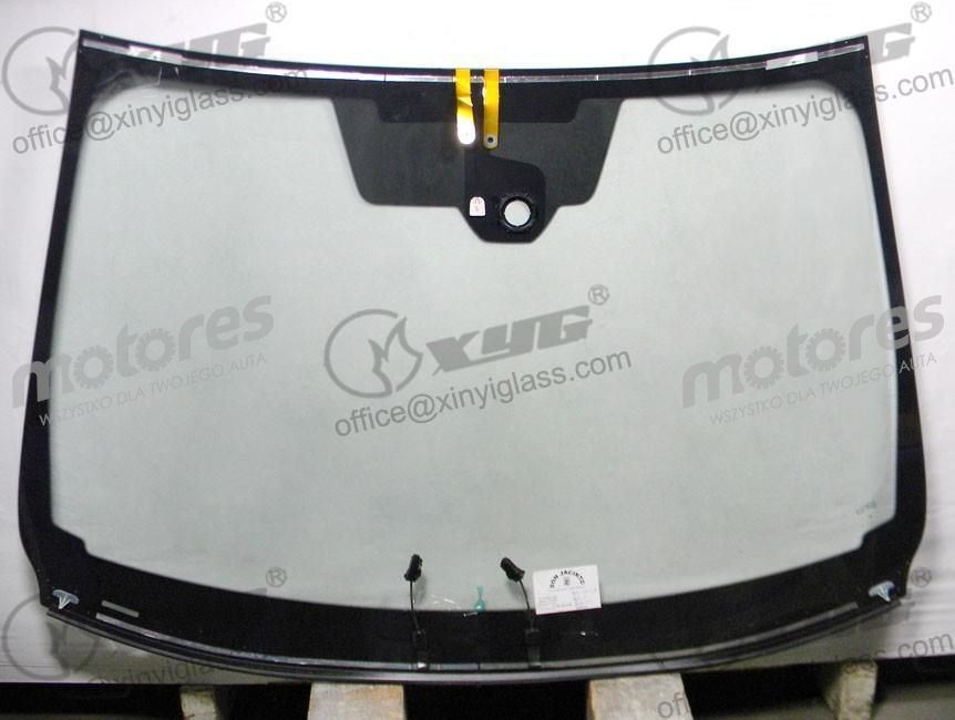 фото №1, Стекло лобовое nissan qashqai suv 2013-2017 подогрев+ датчик
